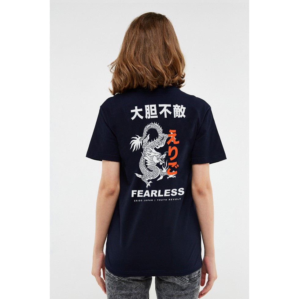 

Erigo T-Shirt Dragon Fearless Navy