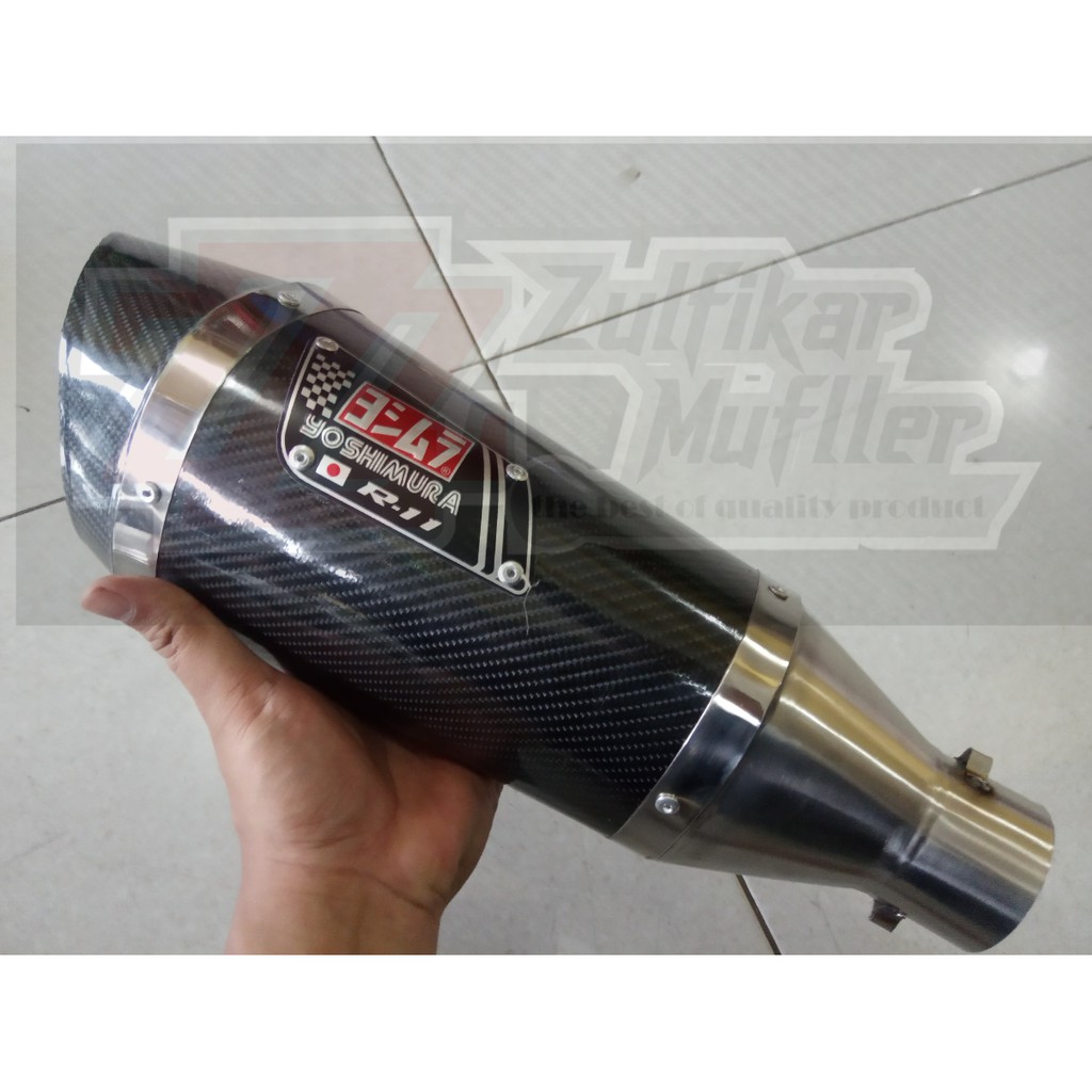 silincer knalpot racing yoshimura dua lubang