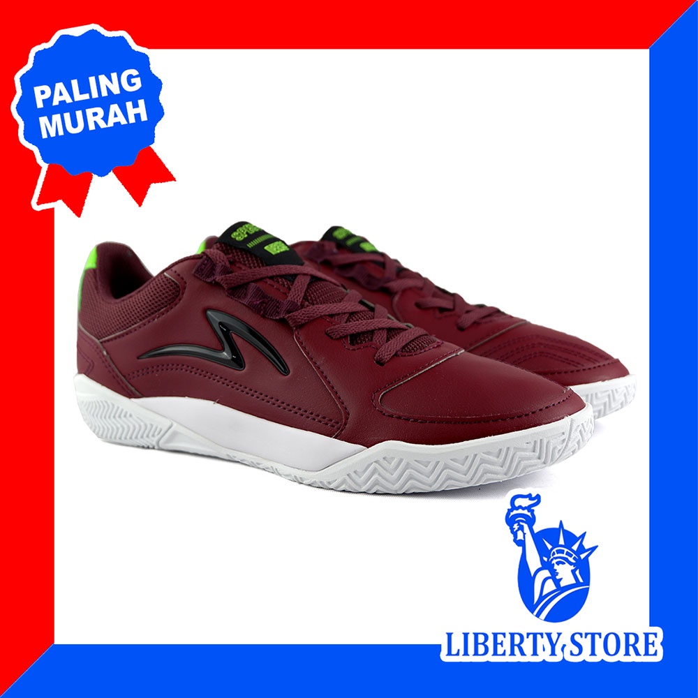 Sepatu Futsal Specs ORIGINAL METASALA DERBY PORT ROYAL WHITE GREEN GECKO