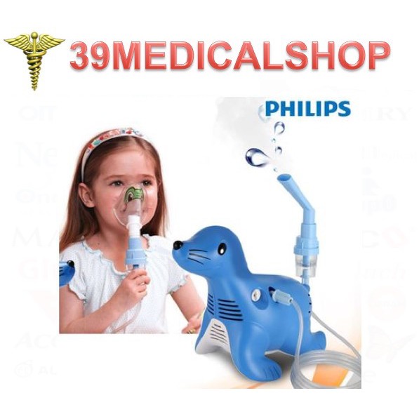 NEBULIZER PHILIPS SAMI THE SEAL - NEBULIZER PHILIPS ANAK - NEBULIZER ANAK - ALAT UAP ANAK