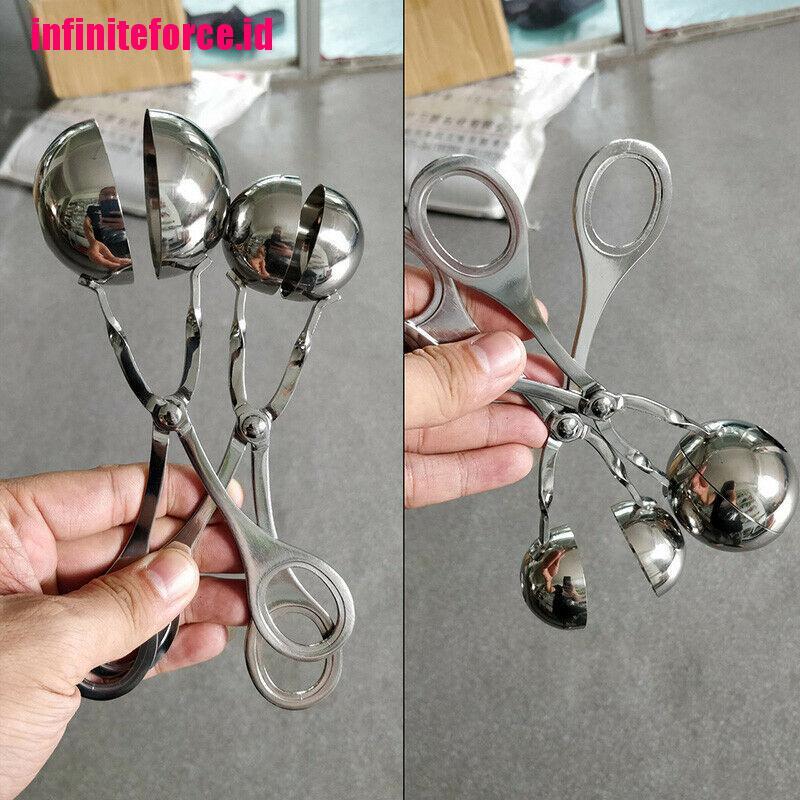 [IN*]Meatball Maker Spoon Non Stick thick Stainless Steel Meat Baller Kitchen Tool