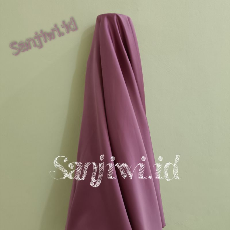 Kain SATIN VELVET PREMIUM / Kain Satin Bridesmaid High Quality-Razzleberry purple