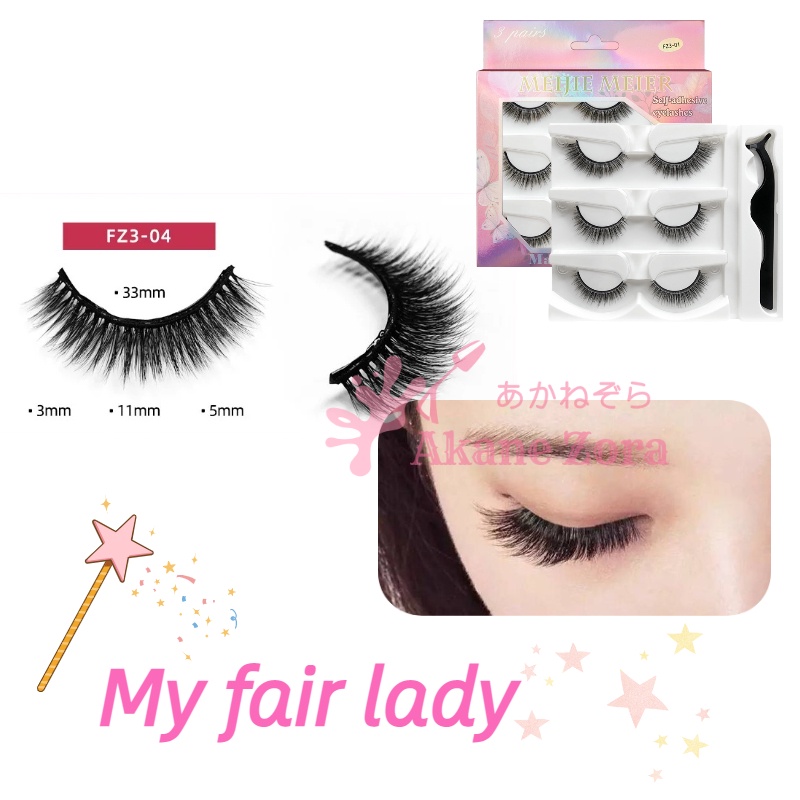 Akane Zora Bulu Mata Magnet Natural Bulu Mata Palsu Tanpa Lem False Eyelashes Bulu Mata Eyelash Extension Tidak Perlu Lem Eyelash Extension Penjepit Bulu Mata Eyelash Curler Makeup Eyelash Magnet Bulu Mata Palsu Natural