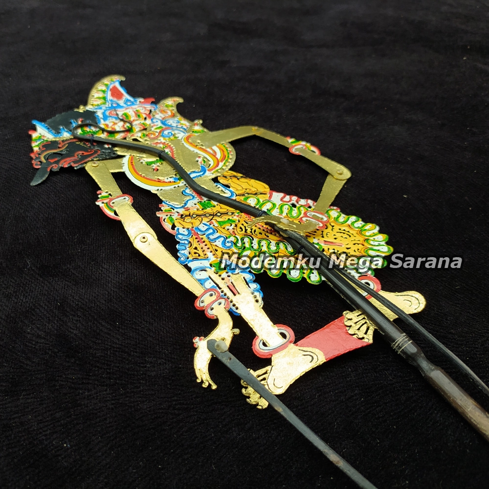 Miniatur Wayang Kulit Kurawa Duryudana- Mini Caperan Super