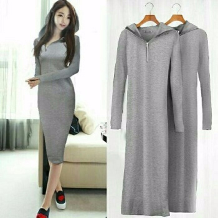 Long Dress Floresta Hoddie