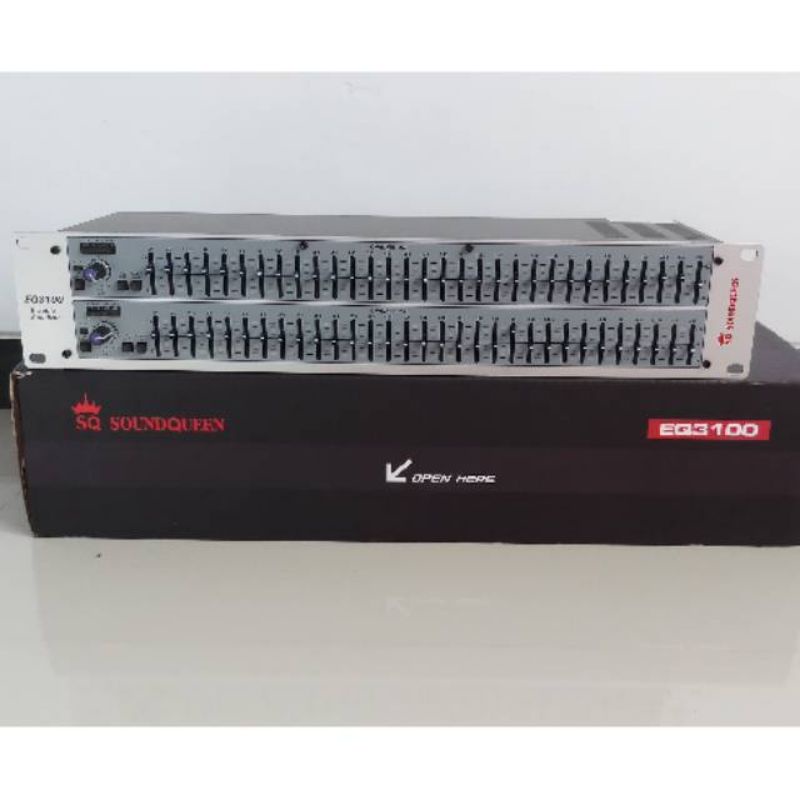 EQUALIZER SOUNDQUEEN EQ 3100 ORIGINAL GARANSI RESMI TERMURAH