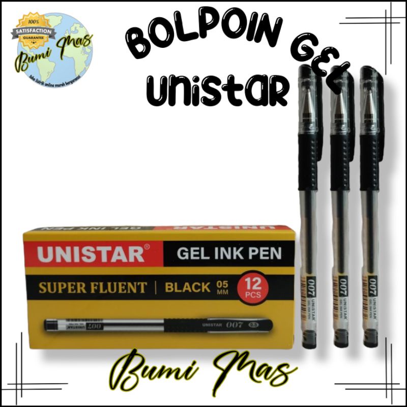 

BOLPEN GEL UNISTAR/BULPEN GEL MURAH / BULPEN GEL