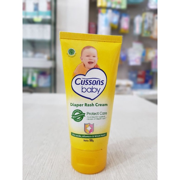 Cussons Baby Diaper Rash Cream 50 ml / Cream Ruang Popok Bayi