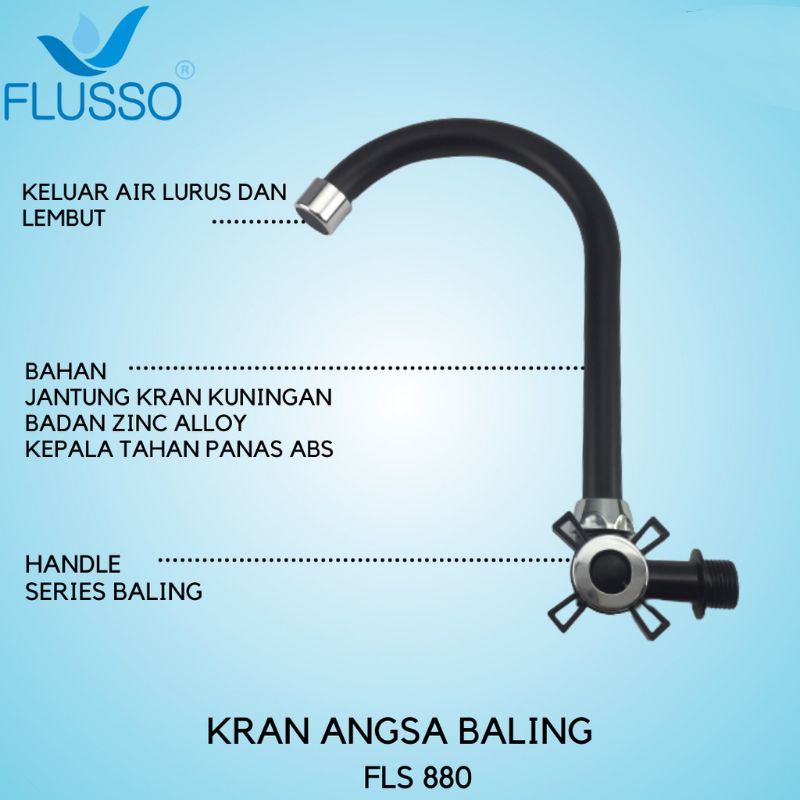 KRAN AIR 1/2&quot; TYPE 880 MODEL ANGSA FLUSSO BEST QUALITY PRODUCT