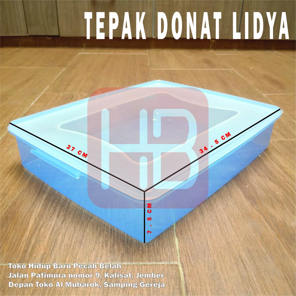 TEPAK DONAT LIDYA / TEPAK KUE LIDYA / TEPAK ROTI LIDYA