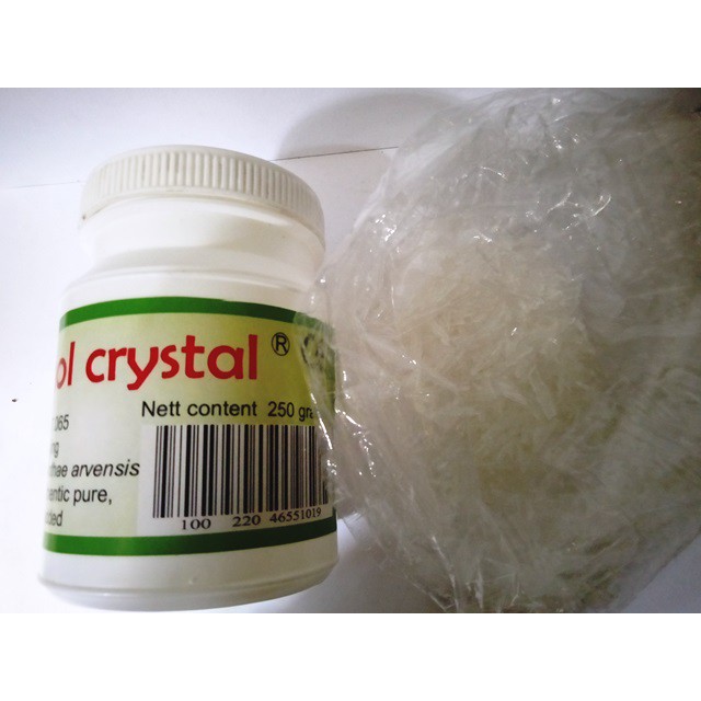 menthol crystal mentol mint 250 g