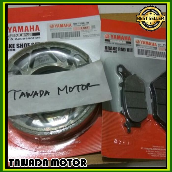 KANVAS REM SET DEPAN DAN BELAKANG YAMAHA BYSON LAMA-BYSON FI