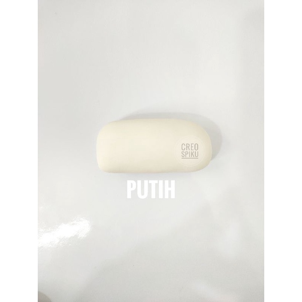 

fondant icing sugar warna putih / white