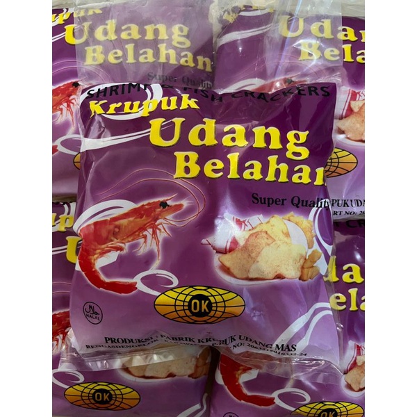 

Kerupuk udang belahan special asli Karawang 500 gram