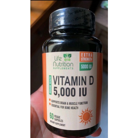 Vitamin D3 Vit D 5000IU 60 Softgels Ori USA Vit D 5000 60 softgels