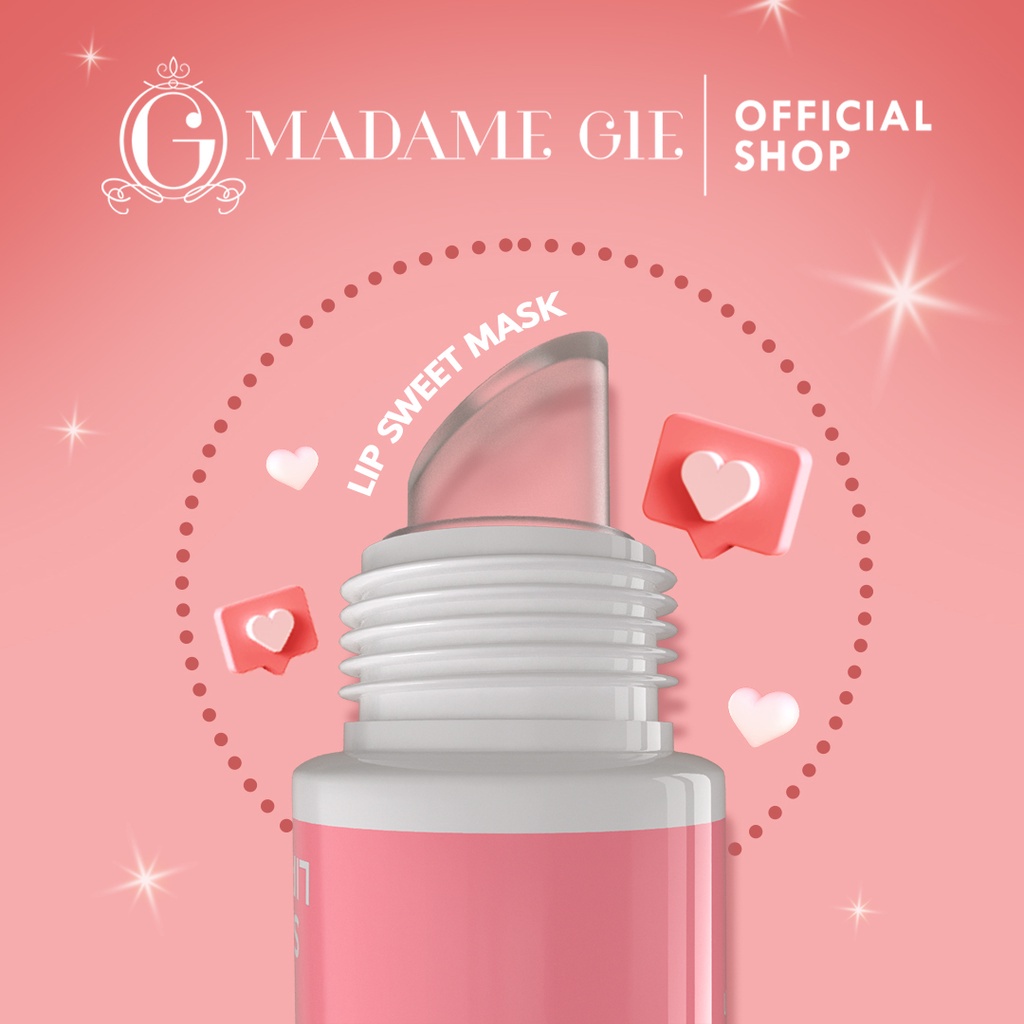 Madame Gie Sweet Lip Mask Masker Scrub bibir - MASKER BIBIR MADAME GIE