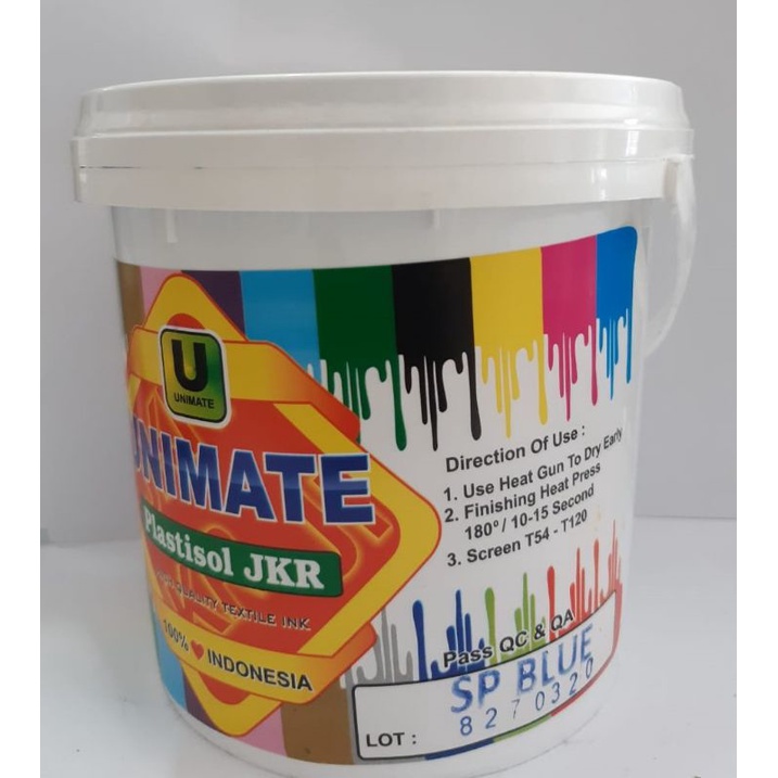 

Plastisol Unimate JKR SP Blue @1kg