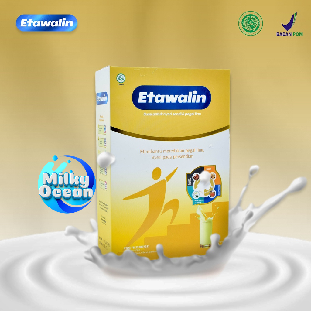 

ETAWALIN – Cegah Osteoporosis Nyeri Lutut Pinggang Bahu Punggung Anti Asam Urat Rematik Reumatik Obat Encok Alami Jamu Sakit Badan Pegal Linu Anlene Geliga Omepross Counterpain Ampuh Masalah Tulang & Sendi | Susu Kambing Etawa Alami