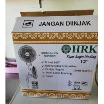 HRK Kipas Angin Dinding 12&quot; Wall Fan Baling Besi 598J