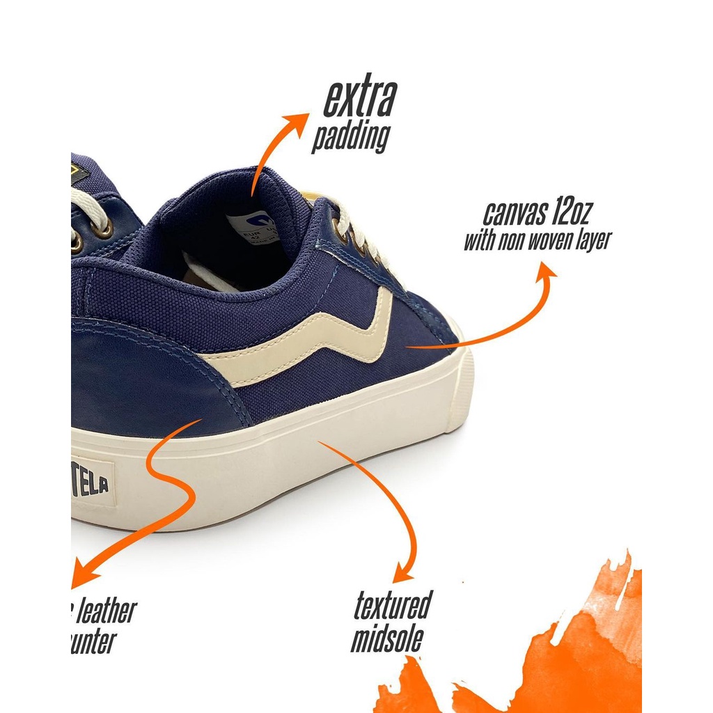 Sepatu Ventela Republic [Black Natural/Fullwhite/Navy/Grey/Cream]-3