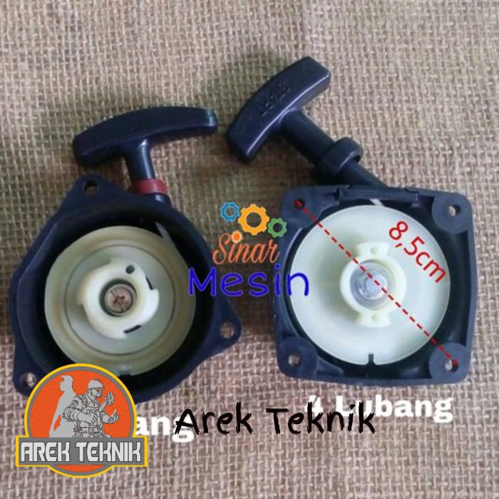 SPM550 RECOIL STATER MESIN POTONG RUMPUT TARIKAN ENGKOL REKOIL TANAKA 4 LUBANG 338 DAN 3 LUBANG