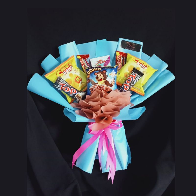 

Buket snack murah bangka | Bouquet snack cantik+murah! |