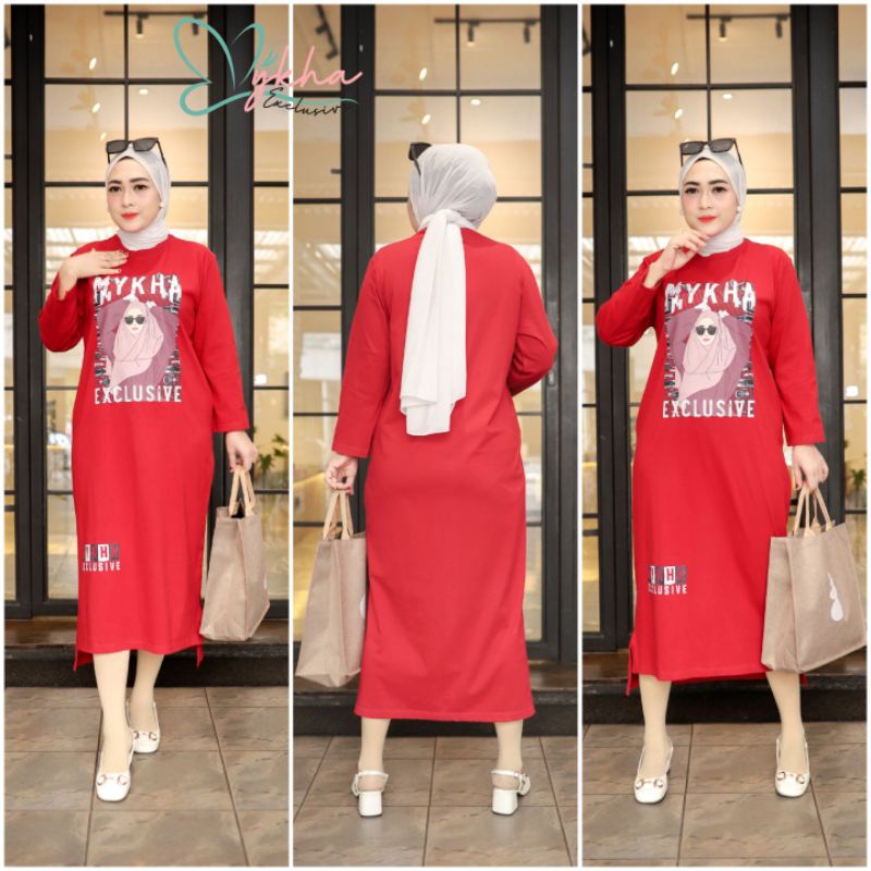 midi dress mykha original art 18 / midi dress premium