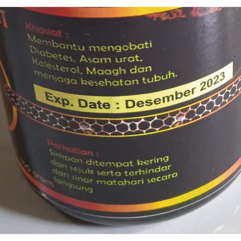 

madu joss pahit