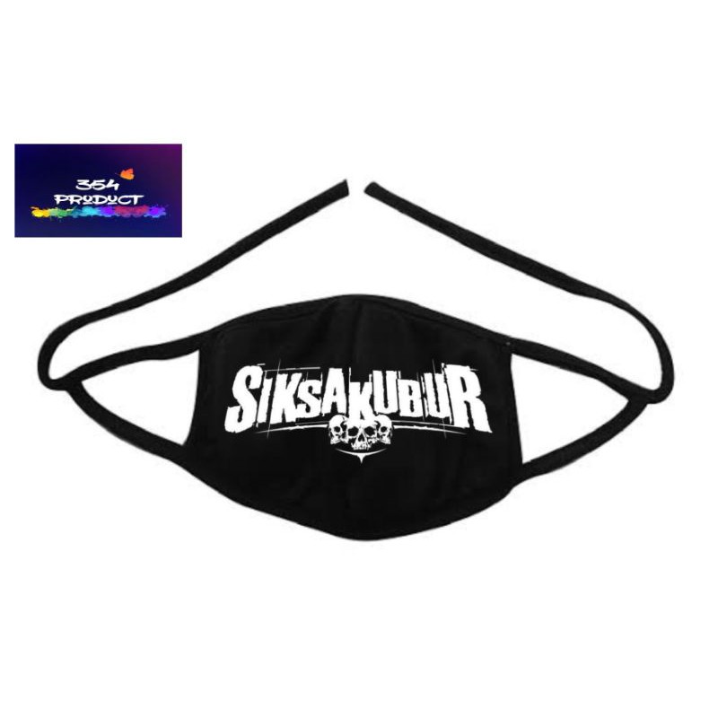 Masker Kain Band Metal - Siksa Kubur