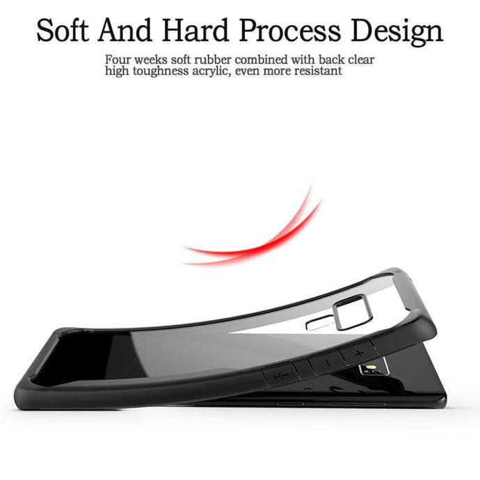 Case Realme 5 Pro RZANTS Armor X Clear Model Ringke transparan Armor Hitam