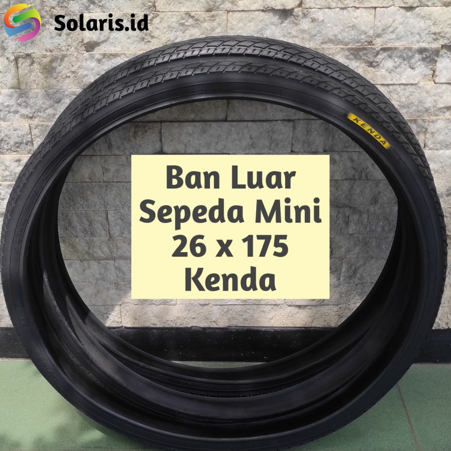 Ban Luar Sepeda 26 x 175 Kenda MTB MINI Original corak Halus