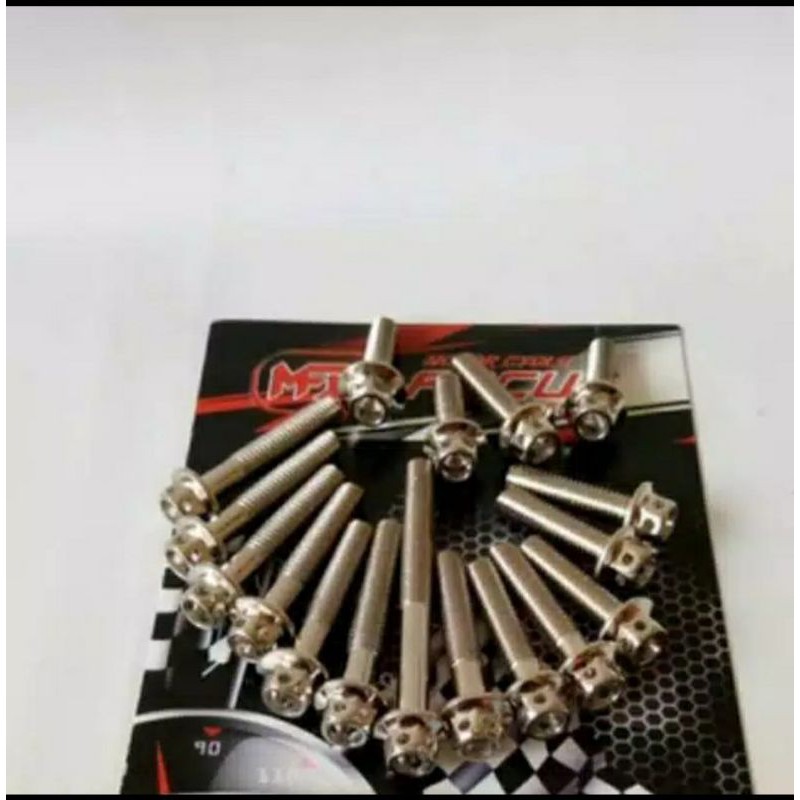Baut probolt blok mesin bakkalter Rx king RX series full set kanan kiri krum-1