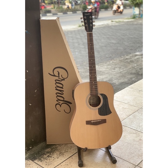 GITAR AKUSTIK ELEKTRIK GRANDE DE-100NA ORIGINAL