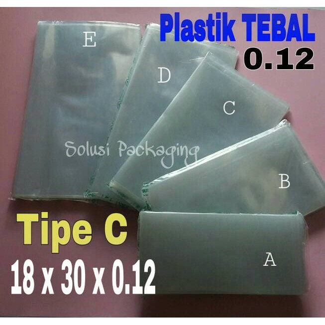 Jual Plastik Tebal Kiloan 18x30 Cm Tebal 012 Kantong Plastik Kripik