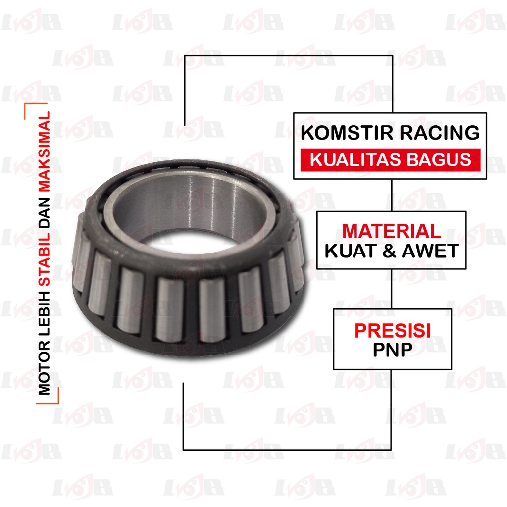 Komstir Bambu CRF 150 L Bearing Laher Racing Nakasone Mangkuk Stang Assy Motor