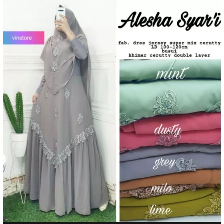 gamis alesha syar, i 2022