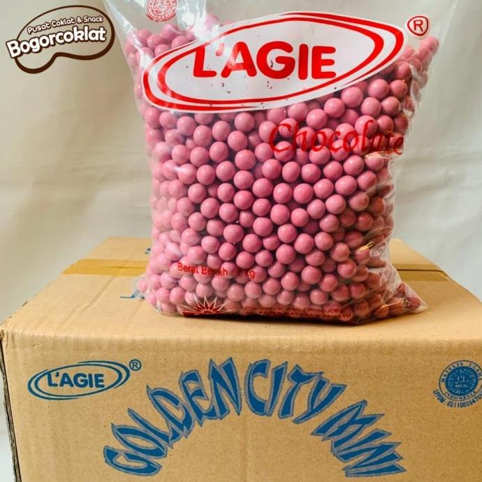 

COKLAT LAGIE MINIBALL PINK KARTONAN ISI 6KG DC51C1215