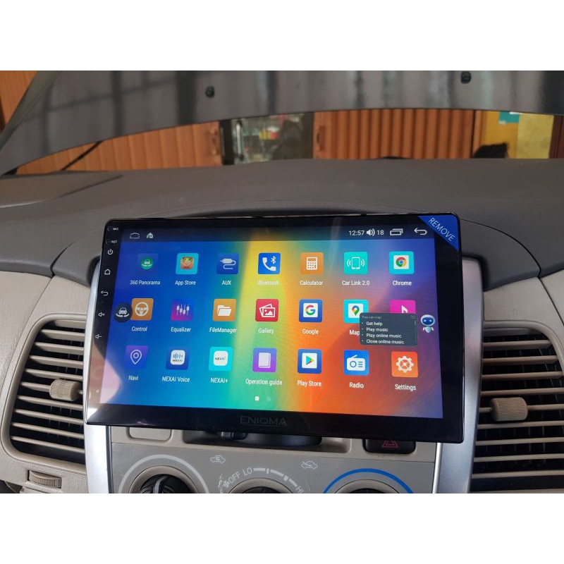 HEADUNIT ANDROID ENIGMA PRO INCLUDE KAMERA 360 3D