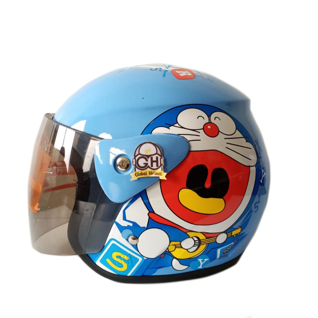 HELM EVOLUTION DORAEMON HALF FACE MODEL GM EVO