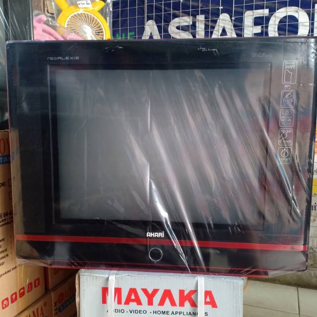 TV TABUNG AKARI SLIM 21in
