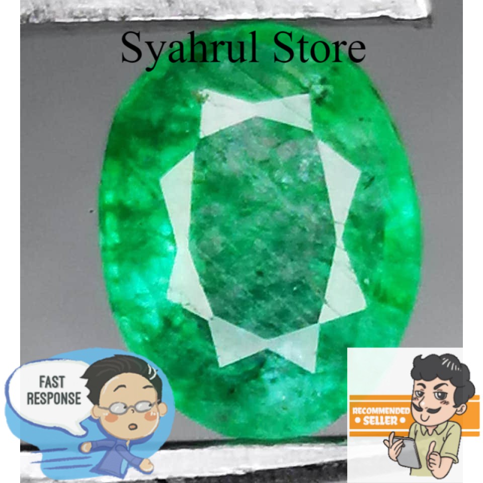 Natural Zamrud Colombia Cutting Lostone High Quality