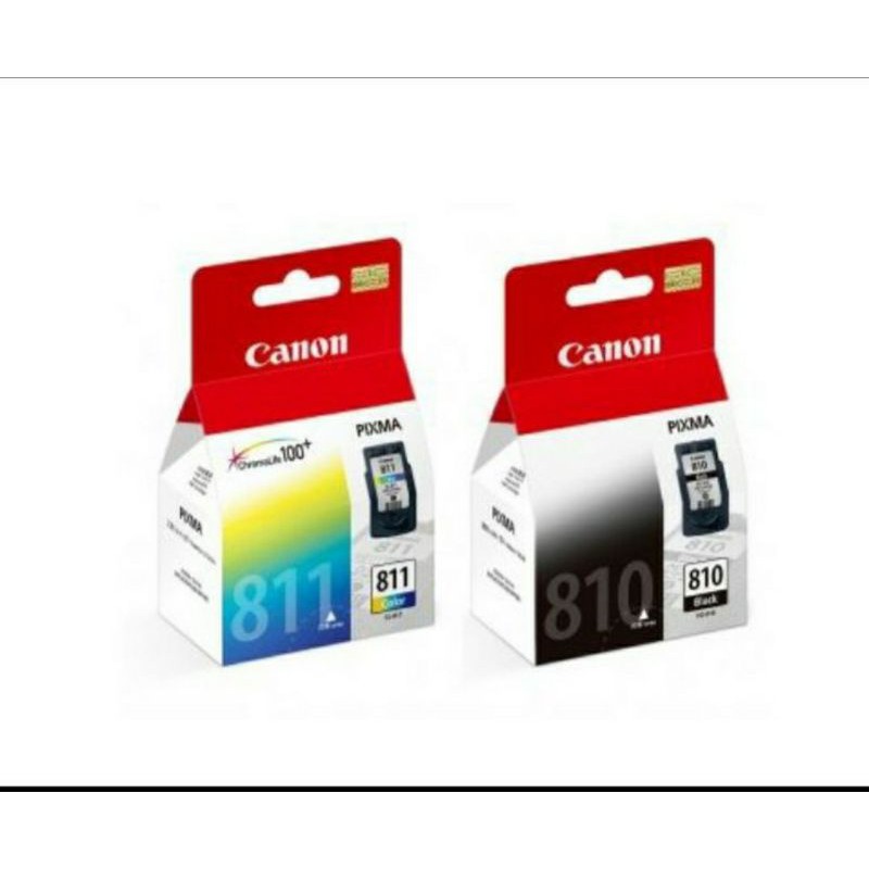 Tinta  Canon 1 Set 811 + 810 Original Datascript Cartridge Tinta Printer Canon IP 2770 - 1Set