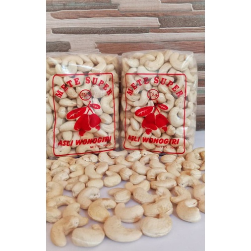 

PROMO!!! MURAH!!! Kacang Mete/Mede/Mente mentah SUPER 500gr