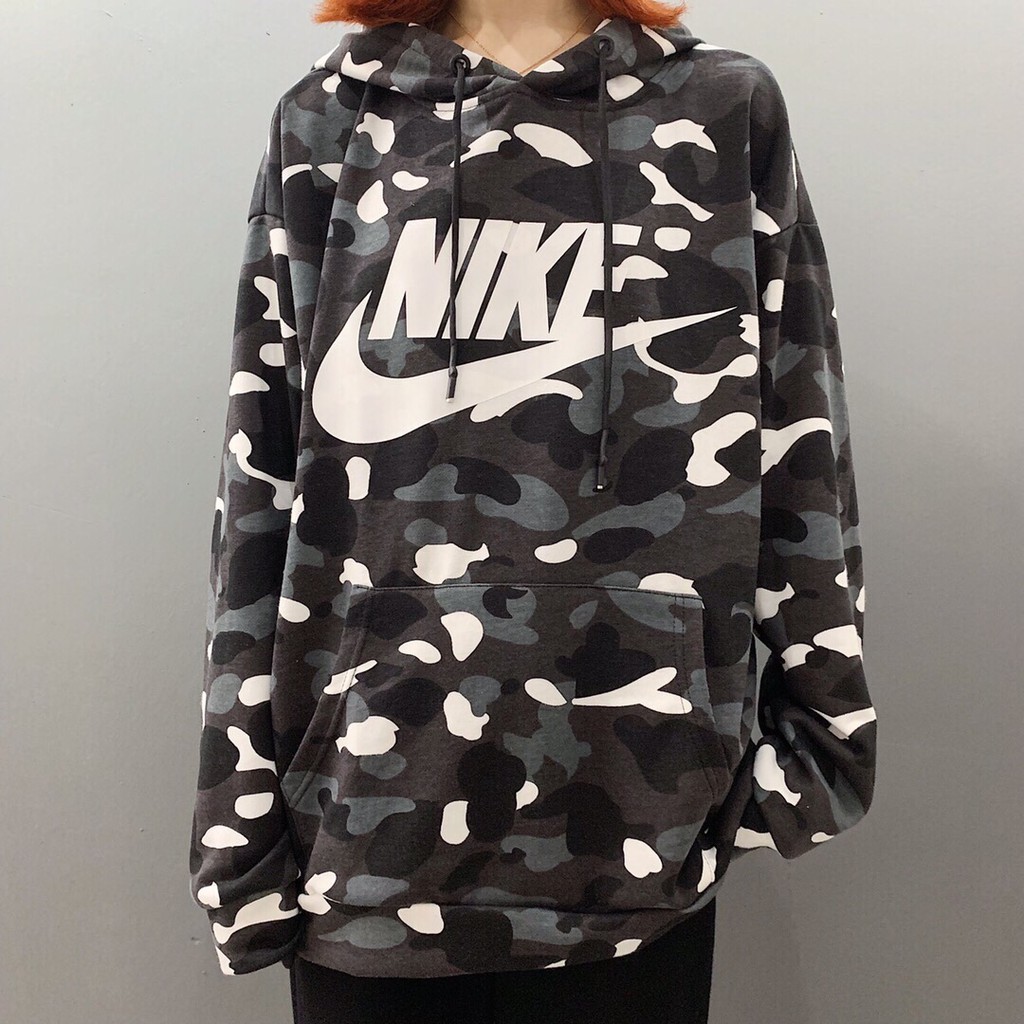 camo nike sweater