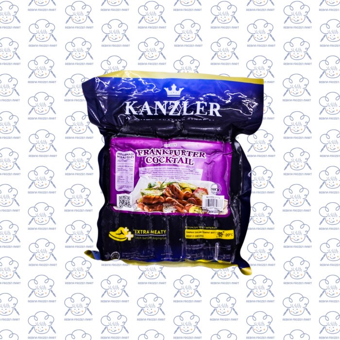 

Kanzler frankfurter cocktail extra meaty 500gr