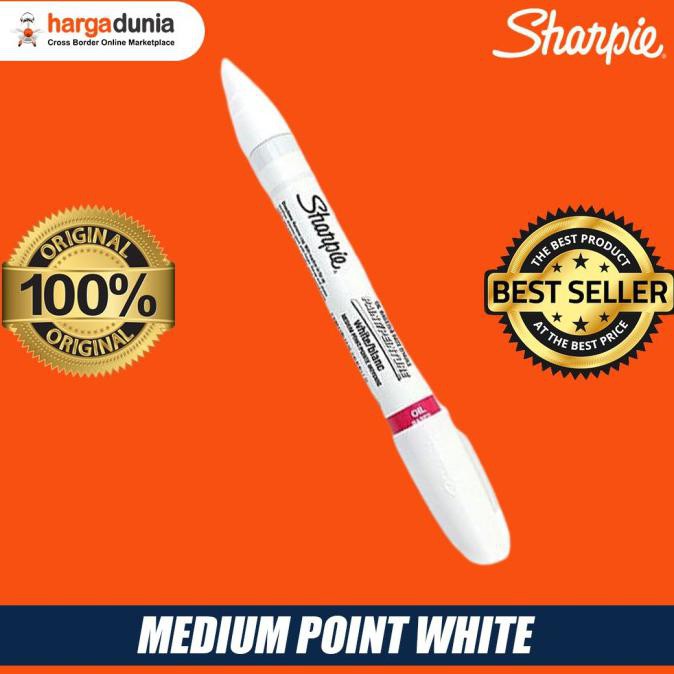 

Discount Sharpie WHITE MEDIUM Spidol Marker Oil-Based Pemutih Sepatu Sneakers
