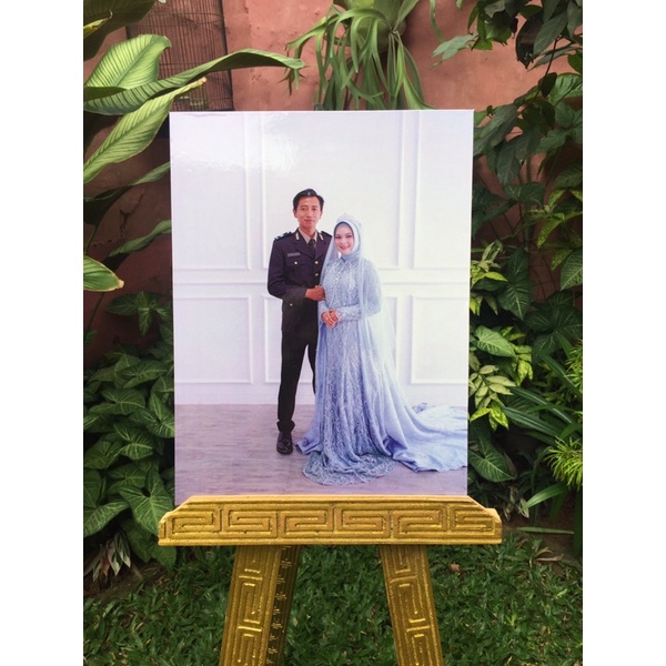 

cetak foto + papan Glossy ukuran besar (40x30cm) bahan papan mdf + kertas glossy foto