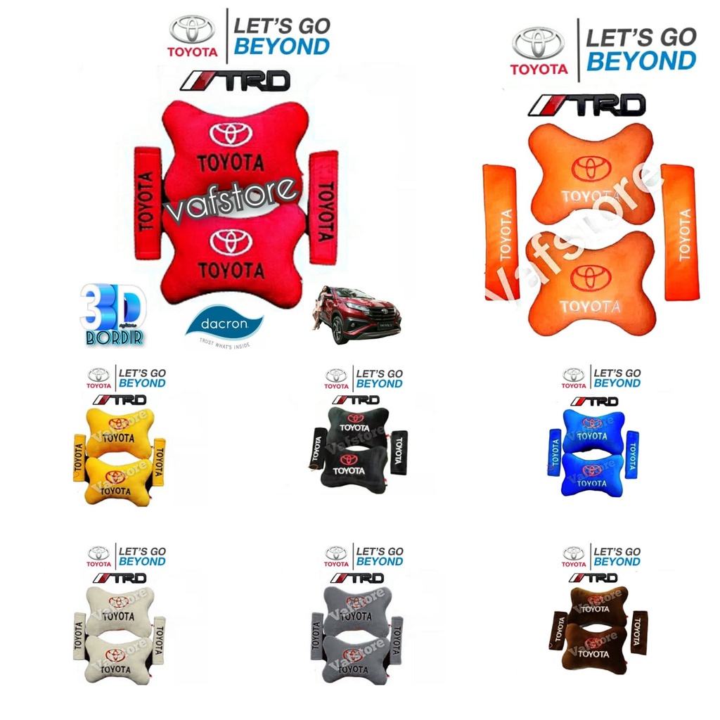 BANTAL MOBIL TOYOTA/BANTAL MOBIL SET PREMIUM/BANTAL MOBIL SET KARAKTER/BANTAL MOBIL LEHER/BANTAL MOB