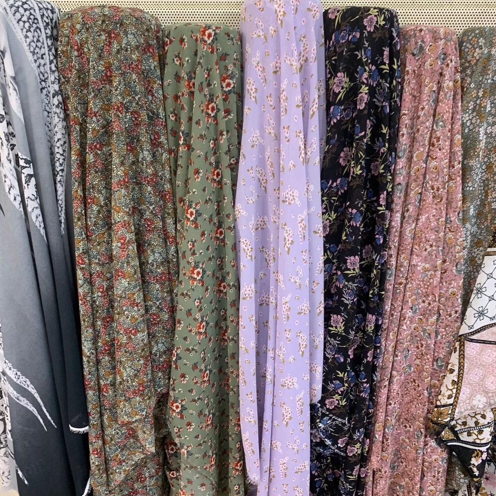 sale | kain crepe | kain ceruty babydoll | kain | gamis | blouse | outer | tunik | kemeja | hijab ka