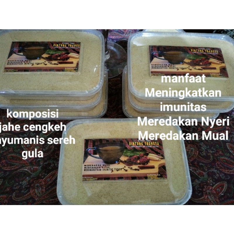 

Bintangfransta bubuk jahe (150g)